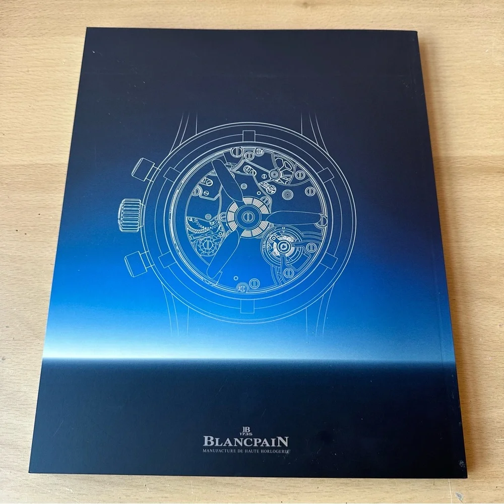 Blancpain Lettres Du Brassus Issue 20 Watch Catalog and Blancpain Bag